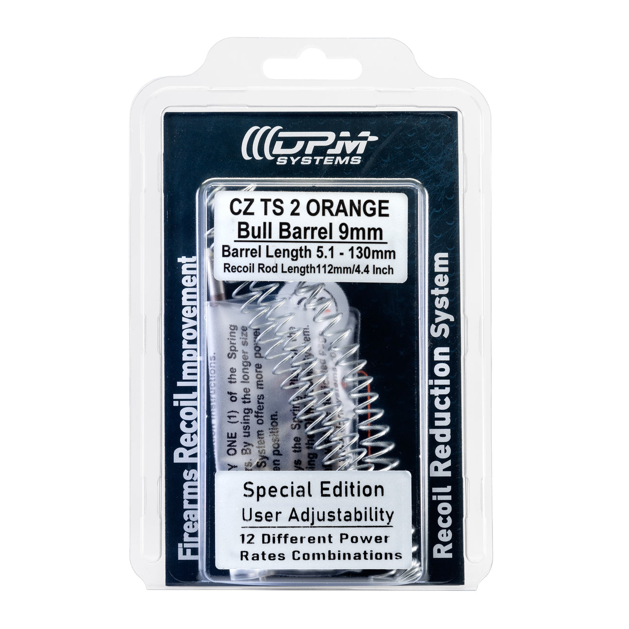 CZ TS 2 Orange [9x19] justerbart rekylreduktionssystem DPM