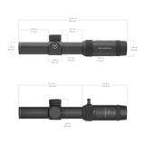 Vector Optics Forester 1-4x24SFP riffelkikkert Vector Optics