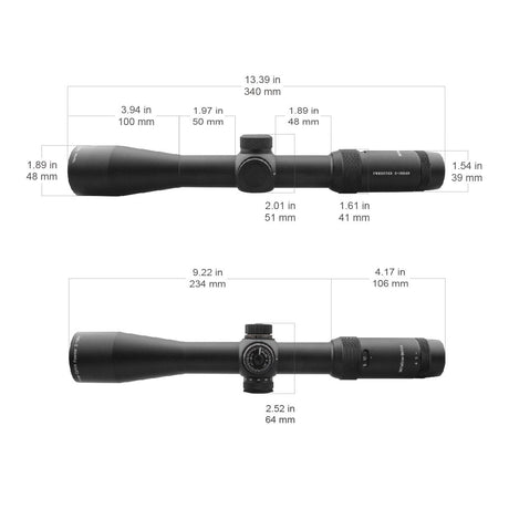 Vector Optics Forester 2-10x40SFP riffelkikkert Vector Optics