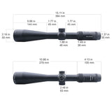 Vector Optics Forester 3-15x50SFP kikkertsigte Vector Optics