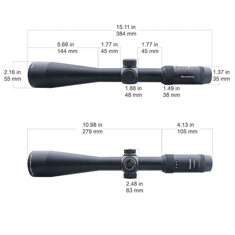 Vector Optics Forester 3-15x50SFP kikkertsigte Vector Optics