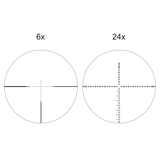 Vector Optics Orion Pro Max 6-24x50 MIL HD FFP riffelkikkert 