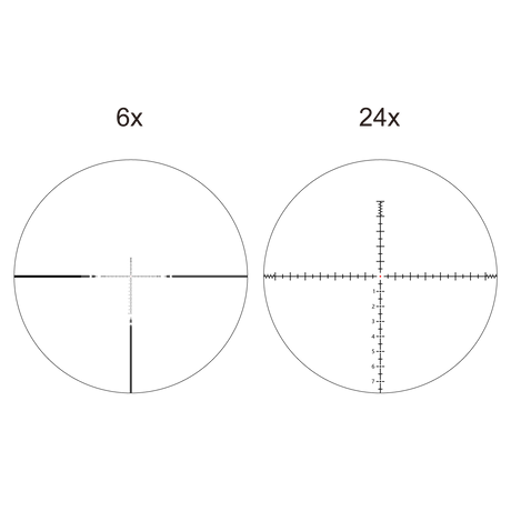 Vector Optics Orion Pro Max 6-24x50 MIL HD FFP riffelkikkert 