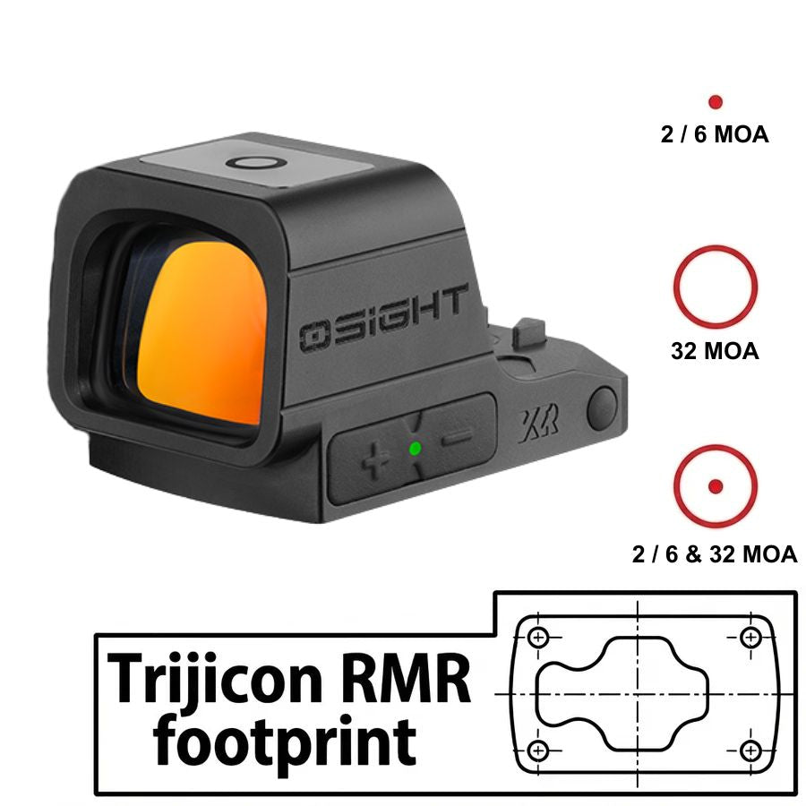 Osight XR Enclosed [rød]