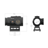 Vector Optics Paragon 3x18 ultra kompakt prisme riffelkikkert Vector Optics