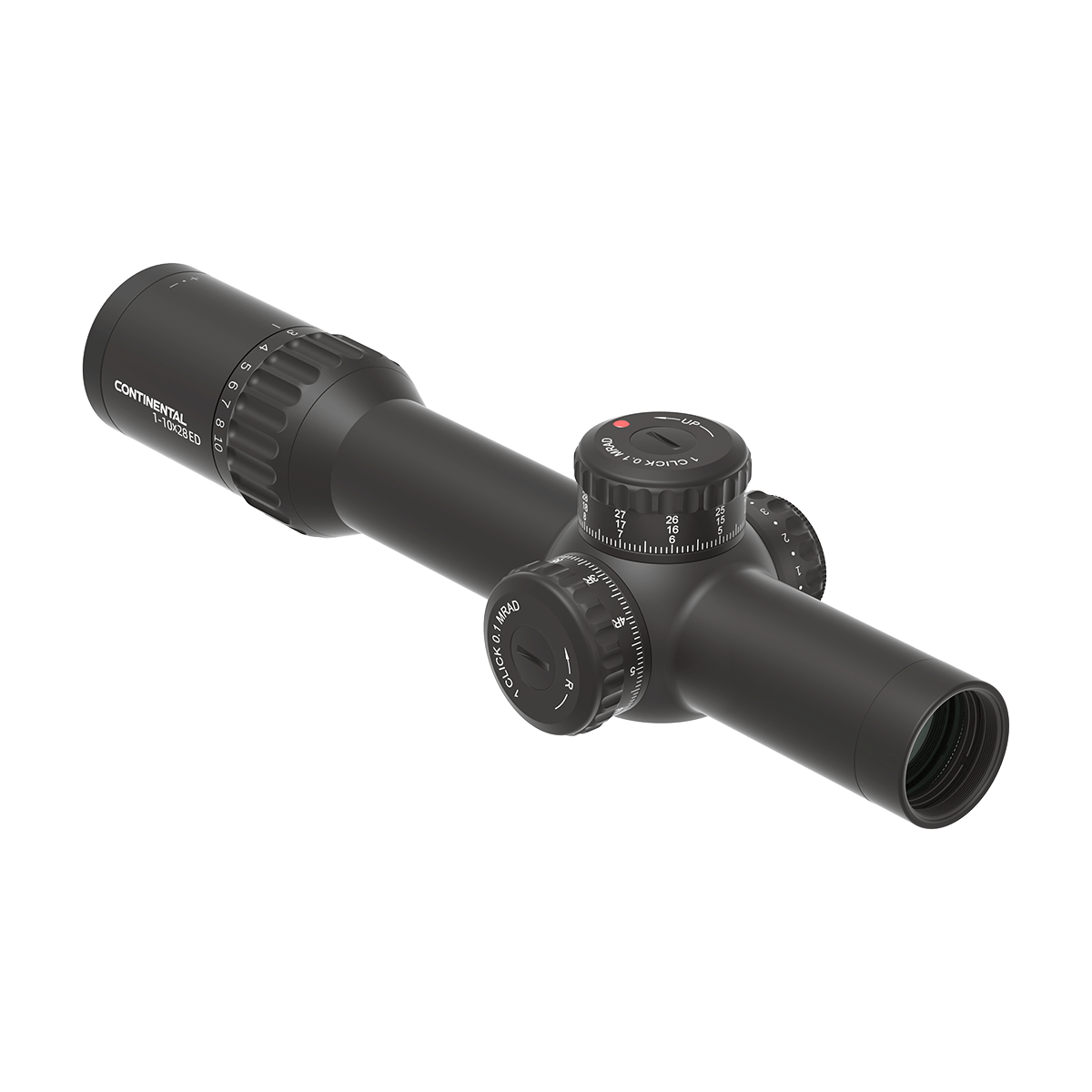 Vector Optics Continental x10 1-10x28 ED RAR-C riffelkikkert 