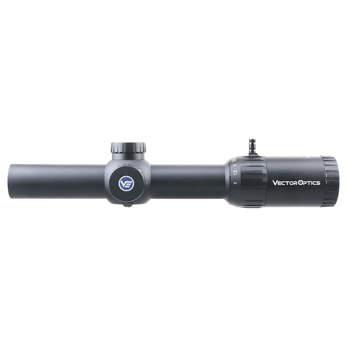 Vector Optics Constantine 1-10x24 Fiber Center Dot riffelkikkert 