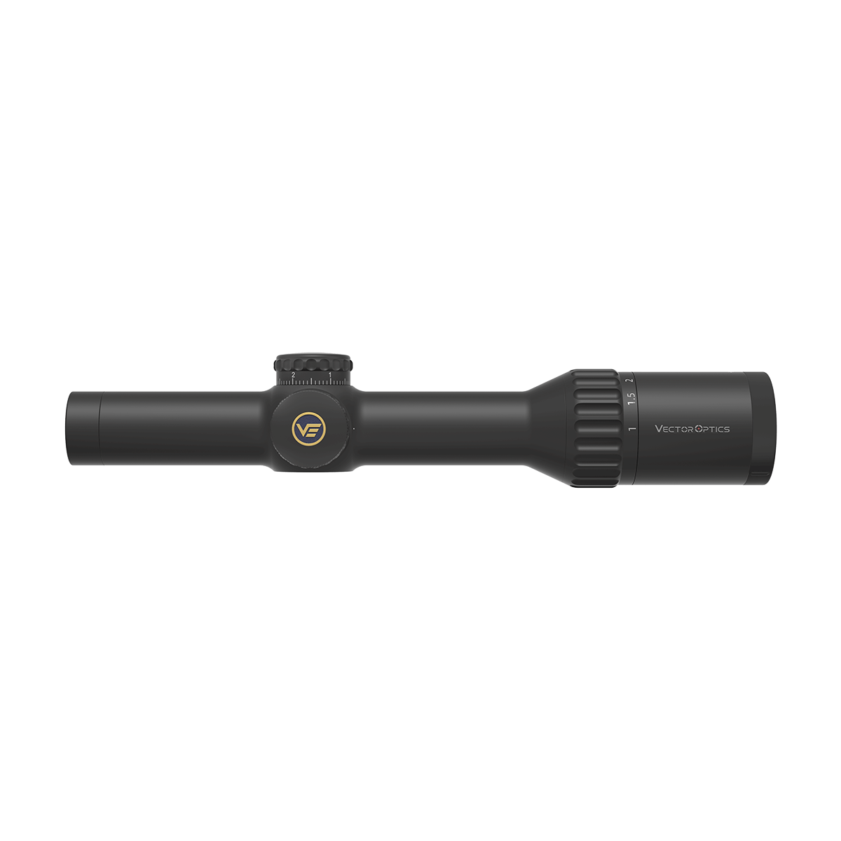 Vector Optics Continental 1-10x24i ED Fiber riffelkikkert 