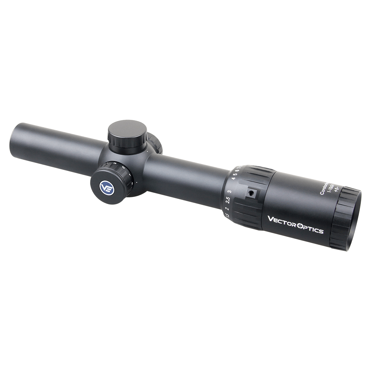 Vector Optics Constantine 1-10x24 Fiber Center Dot riffelkikkert