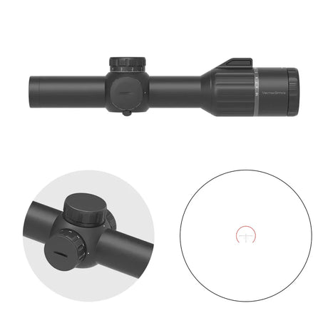 Vector Optics Constantine 1-10x24 HD FFP kikkertsigte