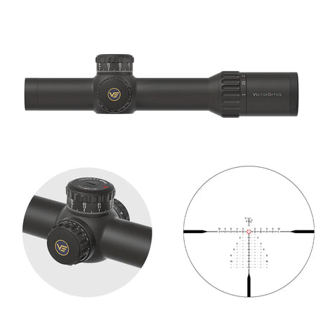Vector Optics Continental x10 1-10x28 ED RAR-C kikkertsigte