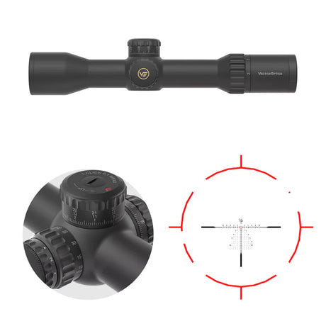 Vector Optics Continental x6 2-12x44 RAR riffelkikkert