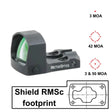 Vector Optics Frenzy-S 1x17x24 MOS Multi Reticle rødpunktsigte