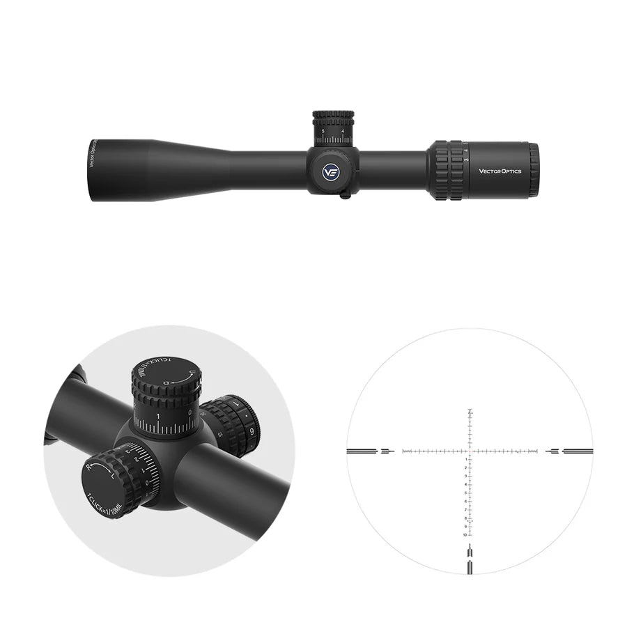 Vector Optics Orion MAX 3-18x44 HD FFP riffelkikkert