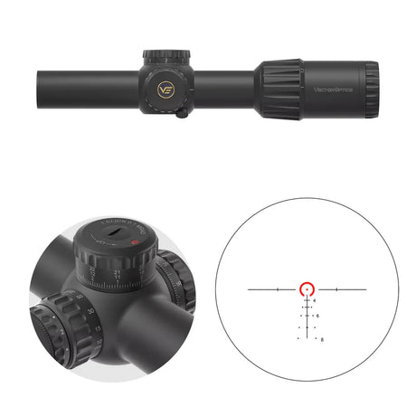 Vector Optics TAURON 1-6x24 SFP riffelkikkert