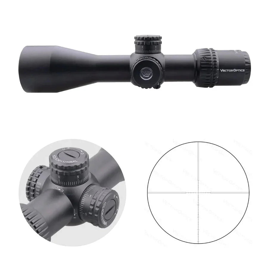 Vector Optics Veyron 3-12x44 FFP kompakt riffelkikkert Vector Optics