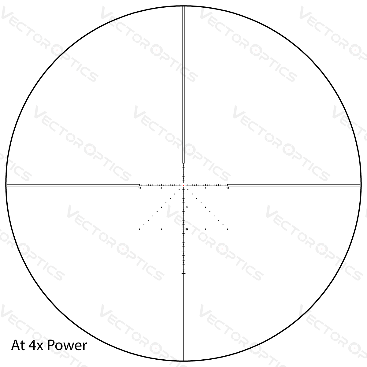 Vector Optics Veyron 4-16x44 IR First Focal Plane oplyst riffelkikkert Vector Optics
