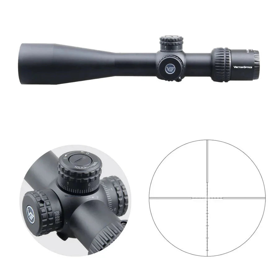 Vector Optics Veyron 6-24x44 FFP riffelsigte Vector Optics