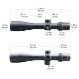 Vector Optics Veyron 6-24x44 FFP riffelsigte Vector Optics