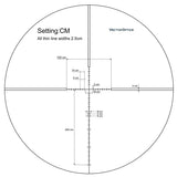 Vector Optics Veyron 6-24x44 FFP riffelsigte Vector Optics