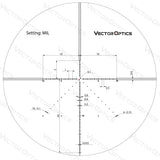 Vector Optics Veyron 6-24x44 IR First Focal Plane oplyst riffelkikkert Vector Optics