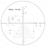 Vector Optics Veyron 6-24x44IR SFP kompakt riffelkikkert Vector Optics