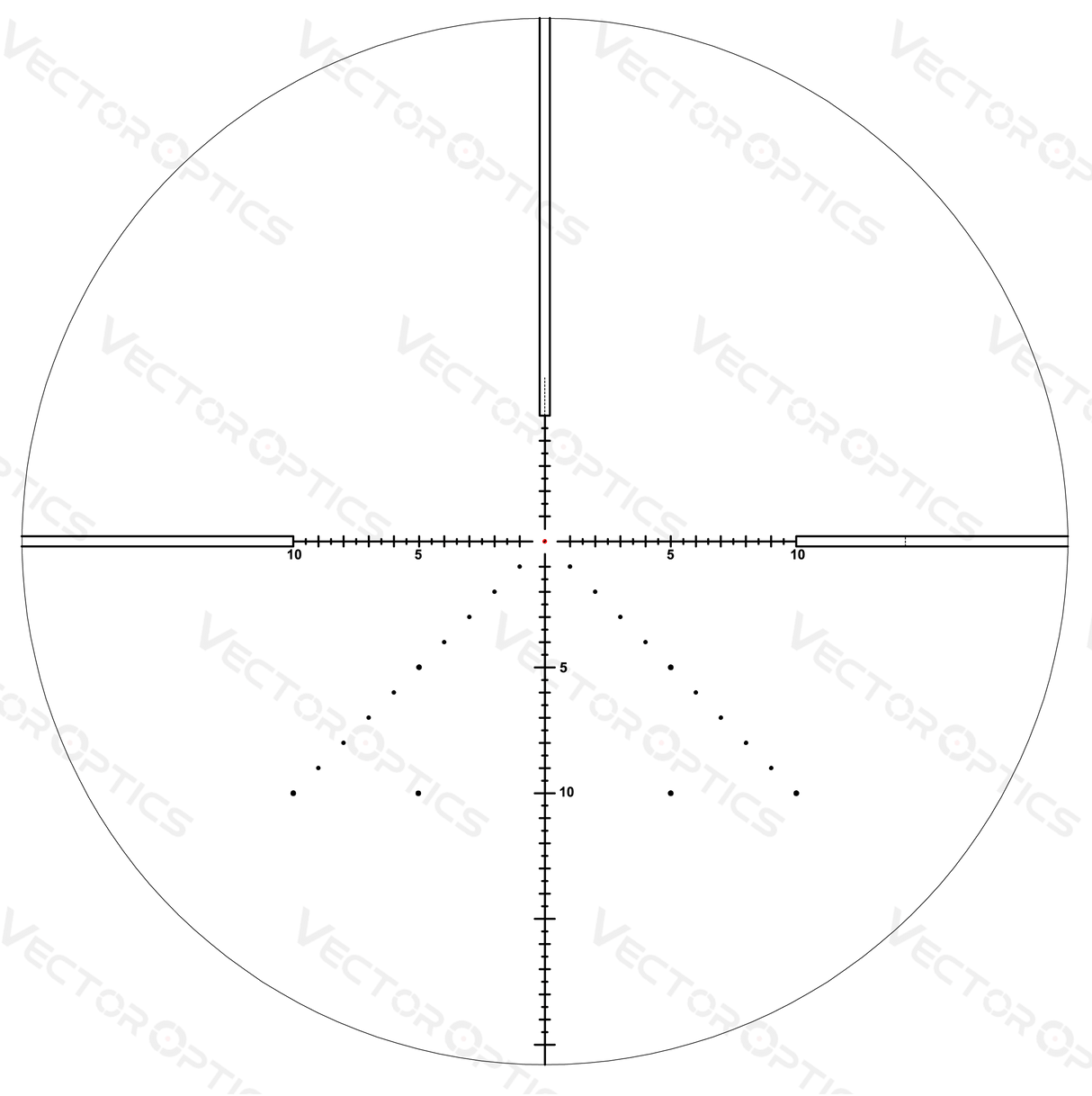 Vector Optics Veyron 4-16x44 IR First Focal Plane oplyst riffelkikkert Vector Optics