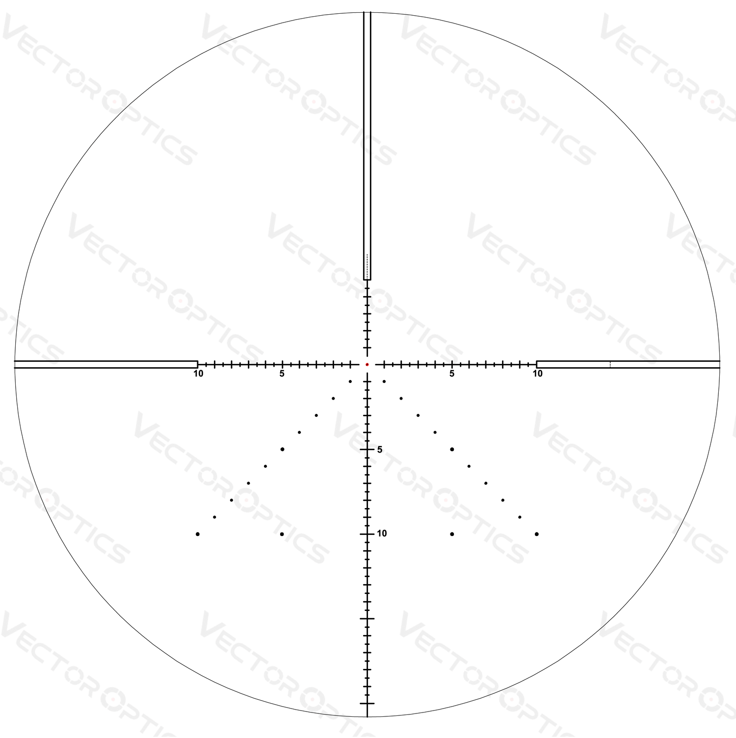Vector Optics Veyron 4-16x44 IR First Focal Plane oplyst riffelkikkert Vector Optics