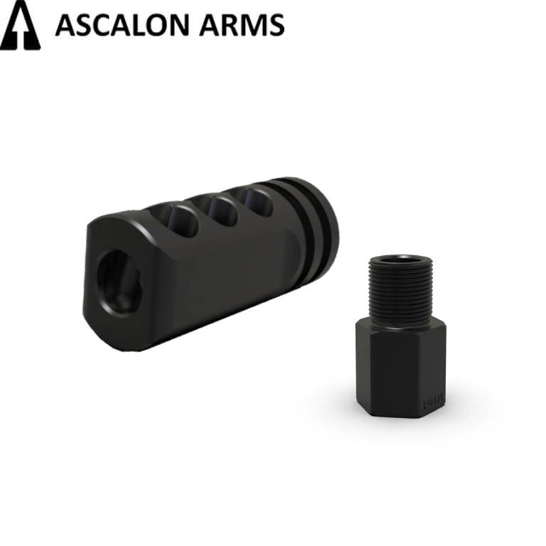 CZ Scorpion Evo / 3+ compensator V6 [1/2x28 UNF or M18x1]