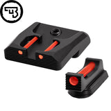 CZ P-07, CZ P-09 fast sæt sigtemidler med fiberoptik | type B