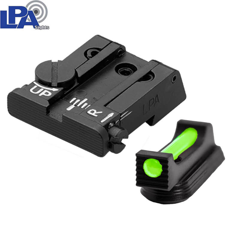 CZ P-10 justerbart sigtemiddelsæt med fiberoptik | LPA