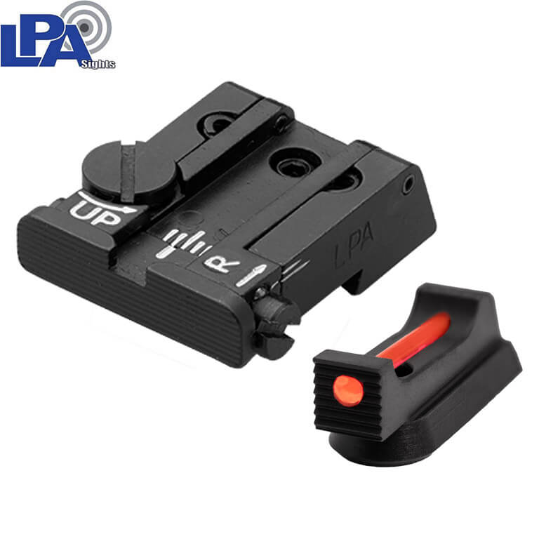 CZ P-10 justerbart sigtemiddelsæt med fiberoptik | LPA