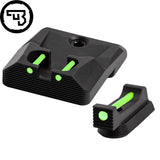 CZ P-10 fast sigtemiddelsæt med fiberoptik | type B