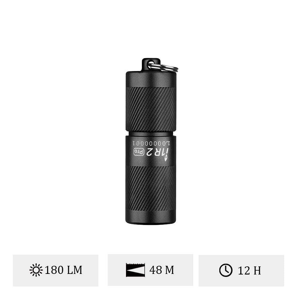 Olight i1R 2 Pro | genopladelig nøgleringslygte | 180 lm