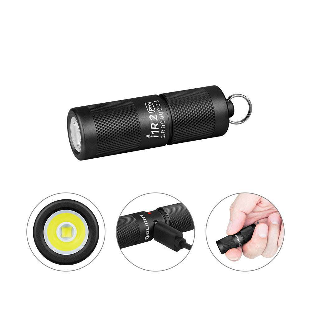 Olight i1R 2 Pro | genopladelig nøgleringslygte | 180 lm