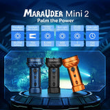 Olight Marauder 2 Mini | kraftig genopladelig lygte | 10.000 lm