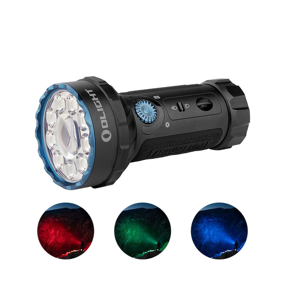Olight Marauder Mini | multifarvet genopladelig lygte | 7.000 lm