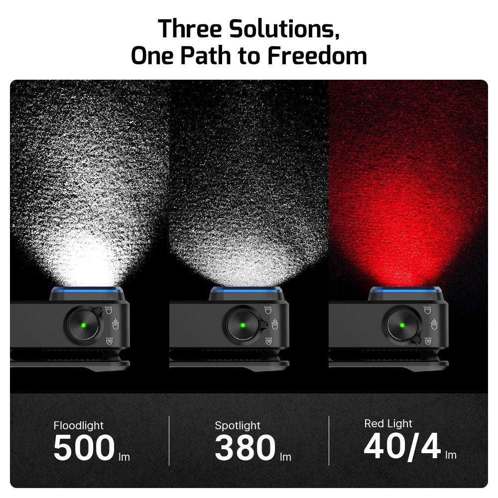 Olight Oclip Pro | multifunktionel clip lygte | 500 lm