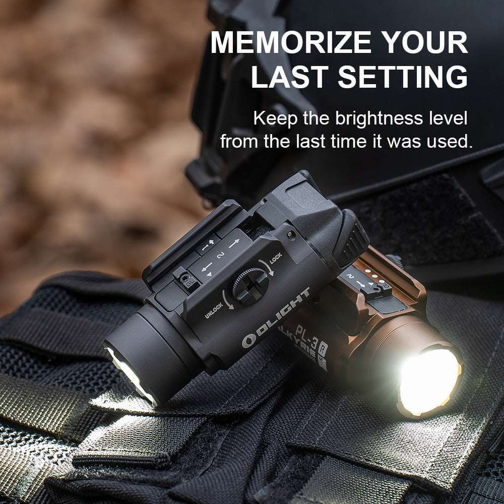Olight PL-3R Valkyrie | pistollygte | 1.500 lm