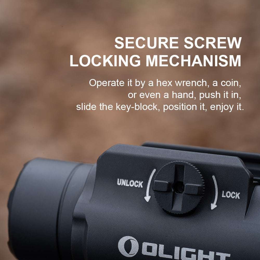 Olight PL-3R Valkyrie | pistollygte | 1.500 lm