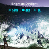 Olight Seeker 4 Pro | højtydende lygte | 4.600 lm