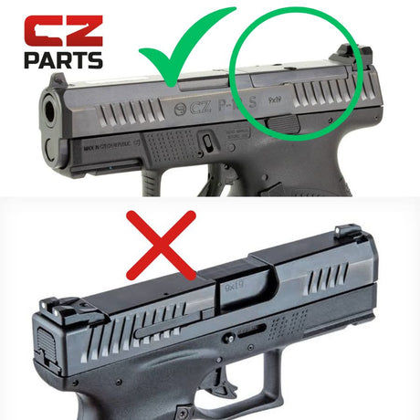 CZ P-10 OR adapterplade | Trijicon RMR footprint 
