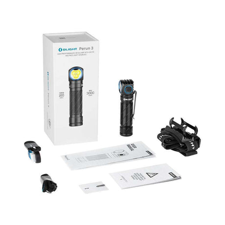 Olight Perun 3 | genopladelig pandelampe | 3.000 lm