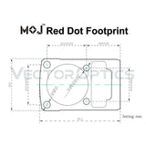 Vector Optics Frenzy 1x22x26 MOS rødpunktsigte Vector Optics