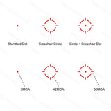 Vector Optics Frenzy-S 1x17x24 MOS Multi Reticle rødpunktsigte Vector Optics
